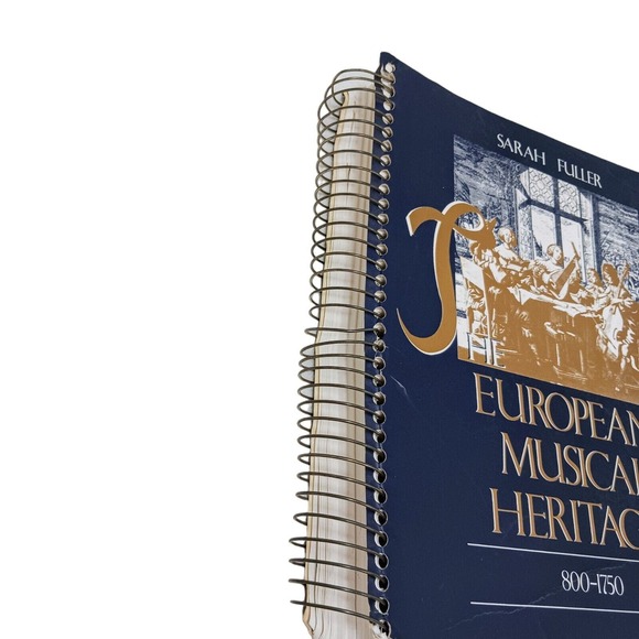The European Musical Heritage, 800-1750 by Sarah Fuller SPIRAL BOUND Good USED - Picture 6 of 16